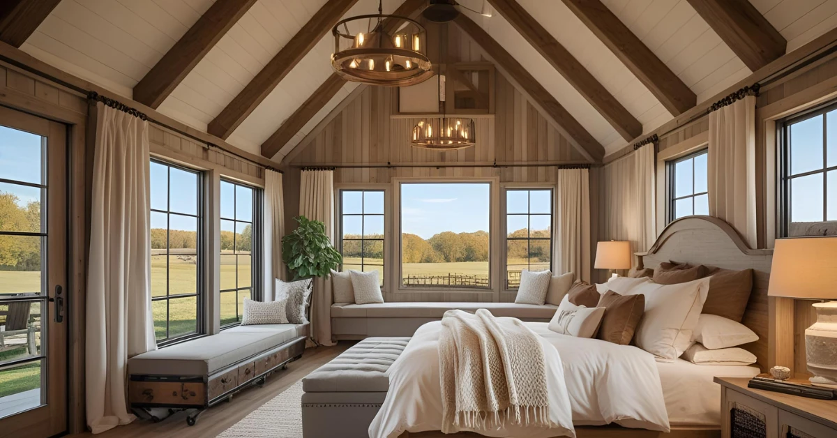 Cozy & Stylish Barndominium Bedroom Ideas