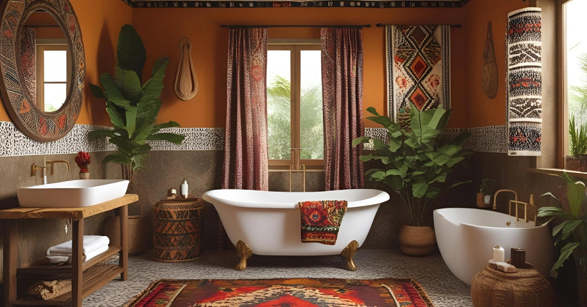 17 Stunning Afrohemian Bathroom Ideas to Inspire Your Space