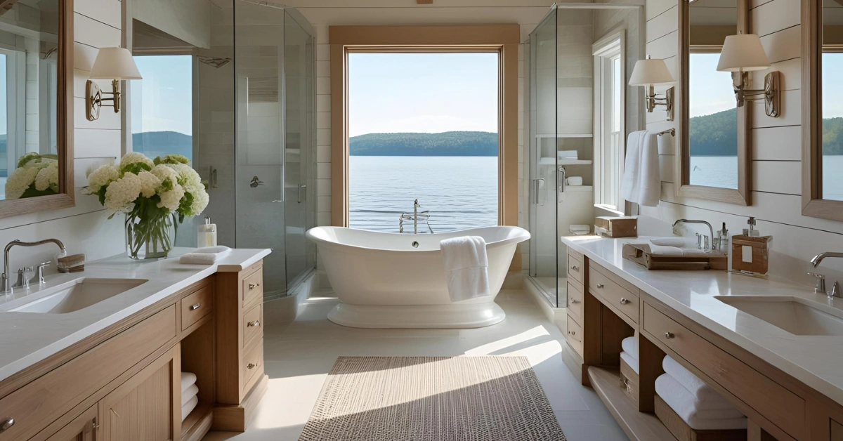 12+ Dreamy Lake House Bathroom Ideas for a Relaxing Retreat