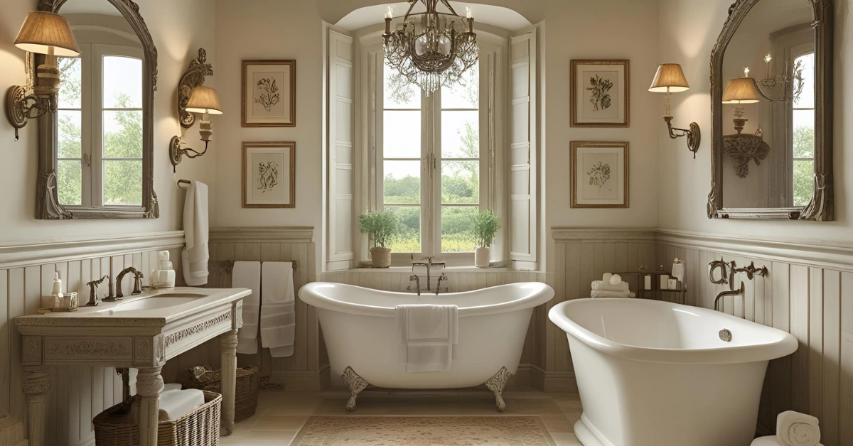 French Country Bathrooms: 25 Cozy Design Ideas