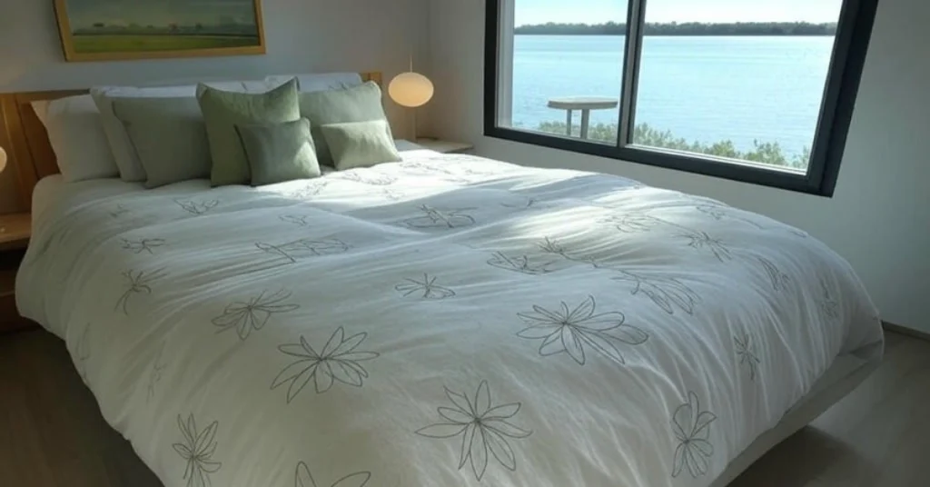 Textiles and Bedding for Cozy Lake House Bedrooms
