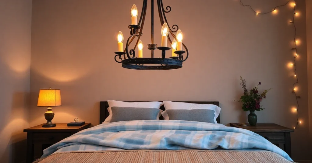 Lighting: Setting the Mood in Your Rustic Bedroom
