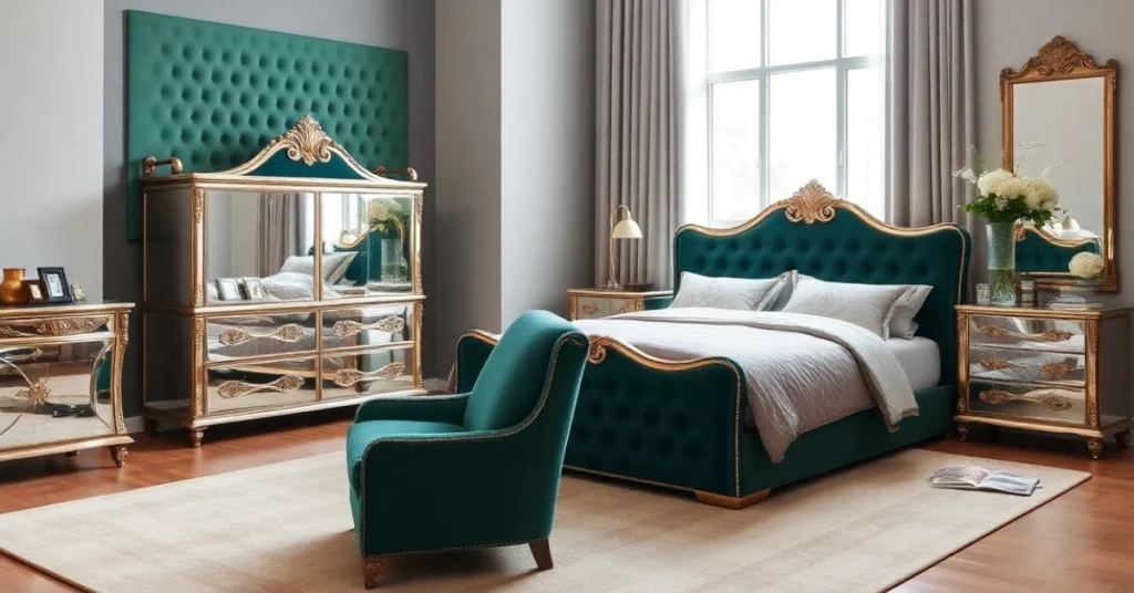 Luxurious Glam Master Bedroom Designs