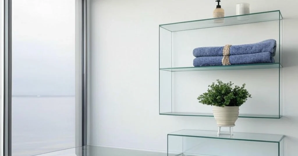 Install Floating Shelves for Functionality