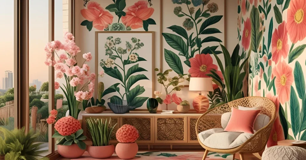 Floral Patterns and Botanical Accents