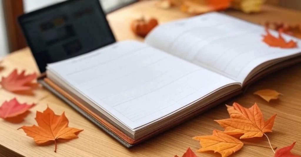 Fall-Themed Planning Tools