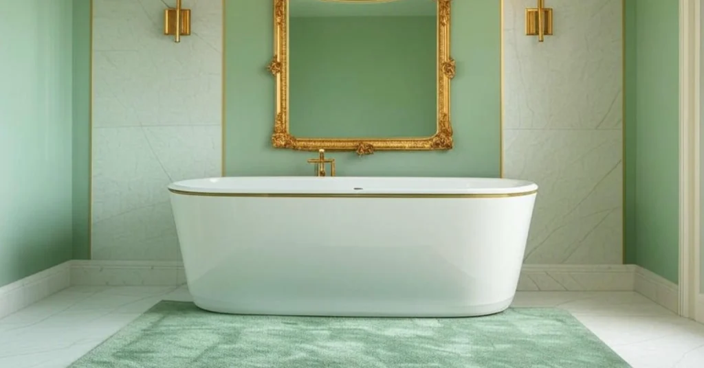 Sage Green and Gold for Luxe Appeal