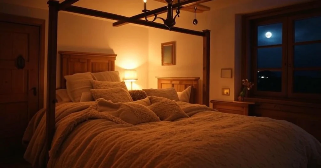 Lighting Ideas for a Cozy Cottage Bedroom