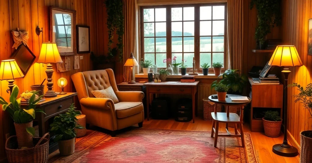 Lighting Your English Countryside Home Office