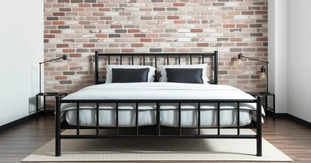 Industrial Master Bedroom Designs