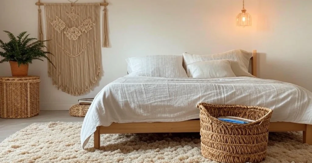 Bohemian Scandinavian Bedrooms