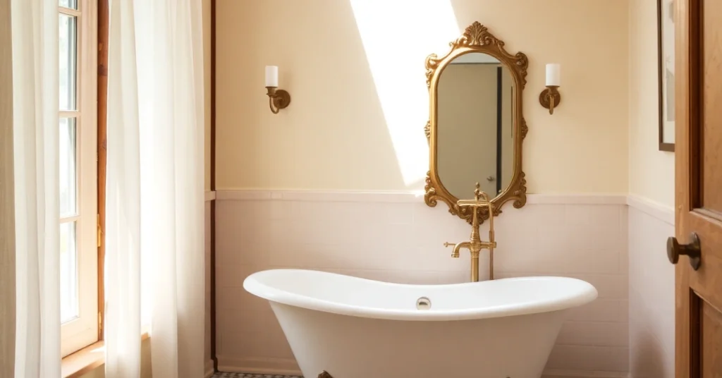 Lighting for a Cottage Bathroom