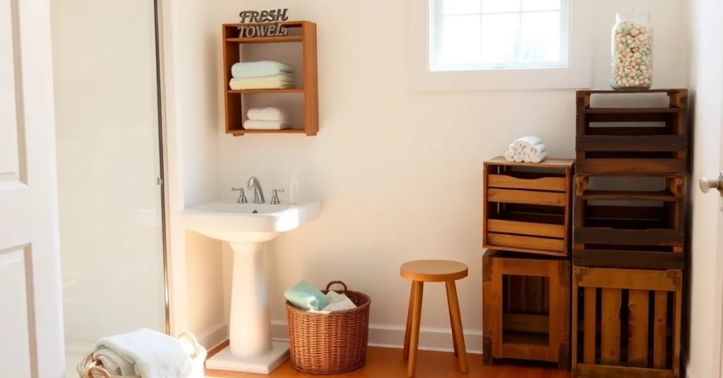Storage Solutions for a Clutter-Free Cottage Bathroom