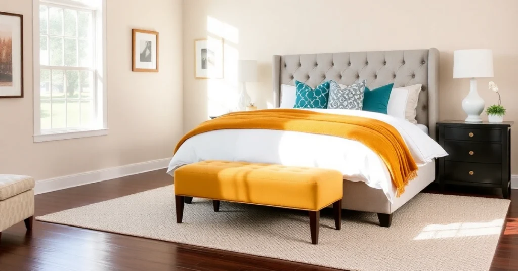 Transitional Master Bedroom Designs