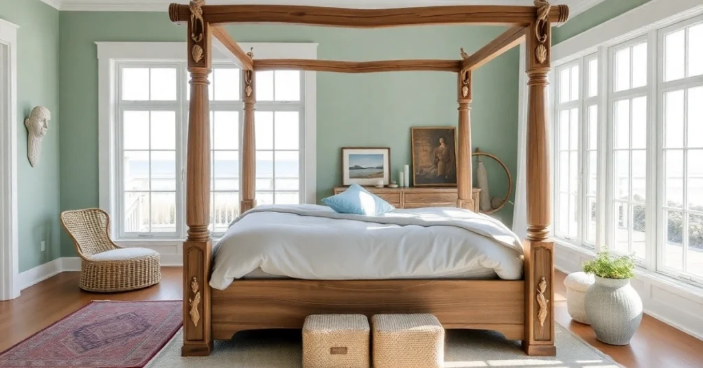 Large Coastal Bedrooms