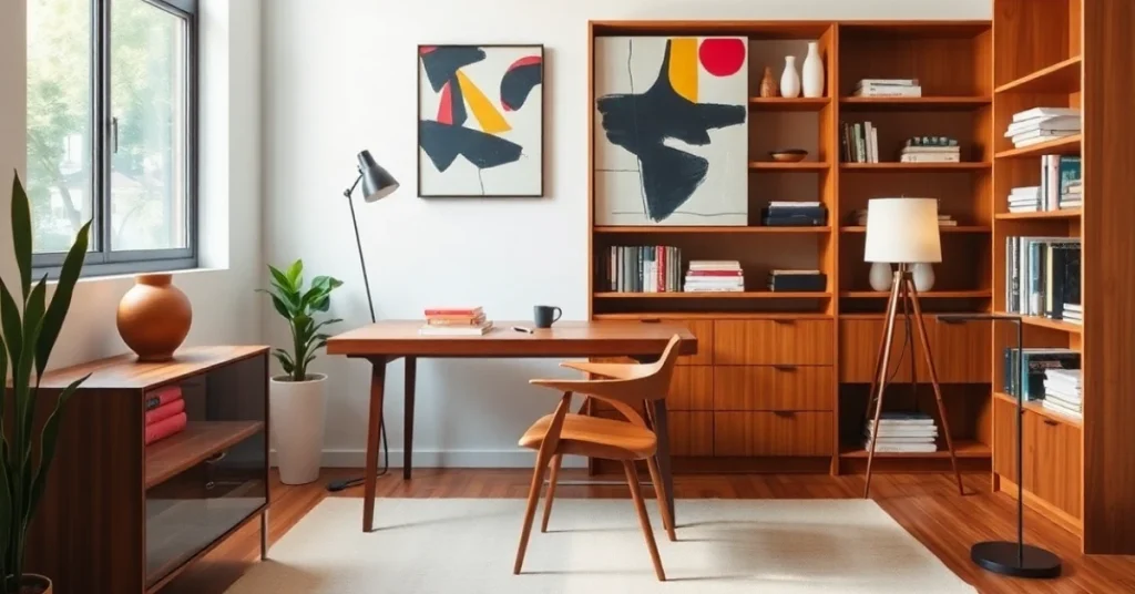 Common Mistakes to Avoid in Mid Century Modern Home Office Designs