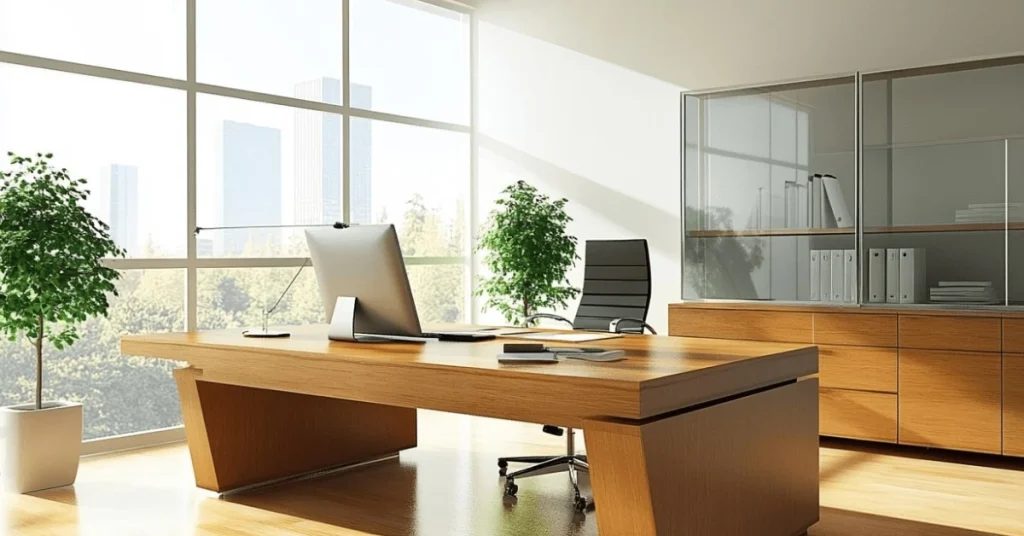 Minimalist Office and Sustainability