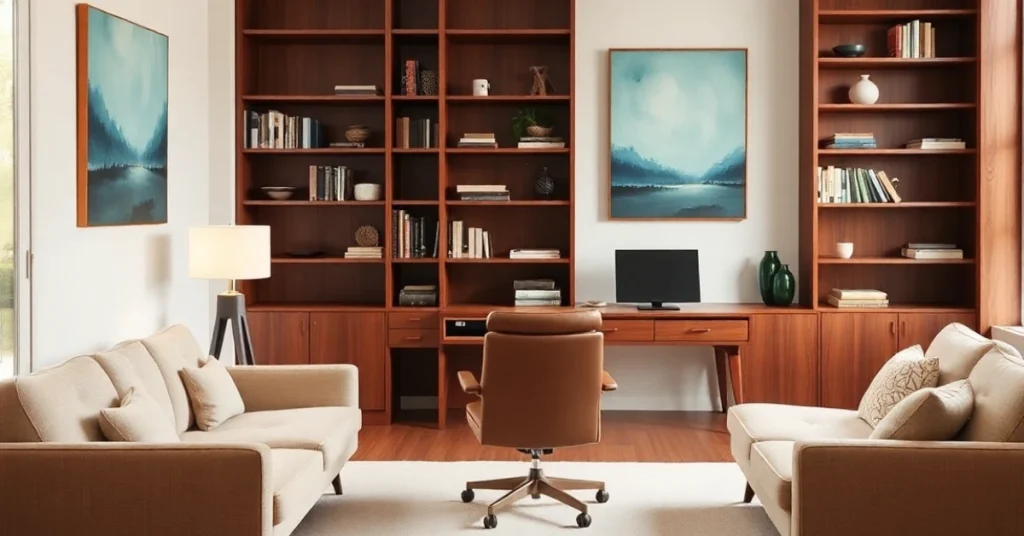 Tips for Maintaining Your Mid Century Modern Home Office