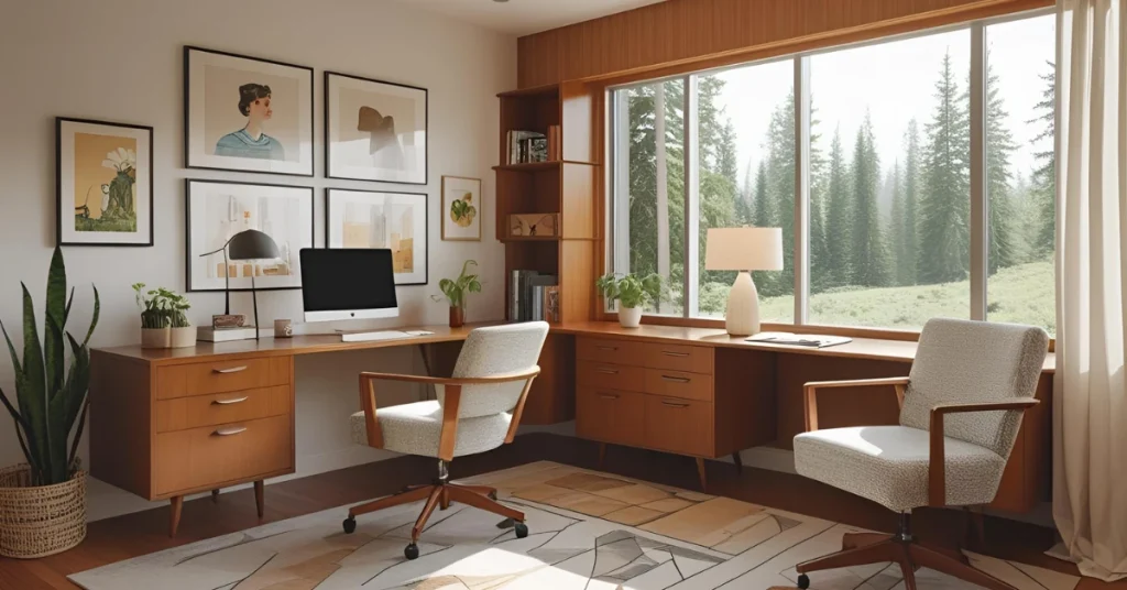Stylish Mid Century Modern Home Office Designs That Inspire