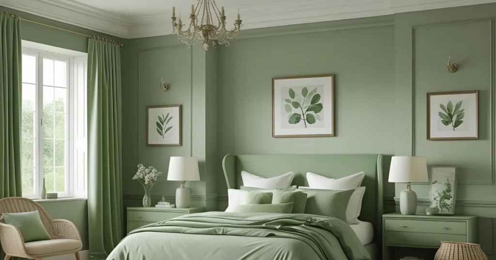 Sage Green Bedrooms