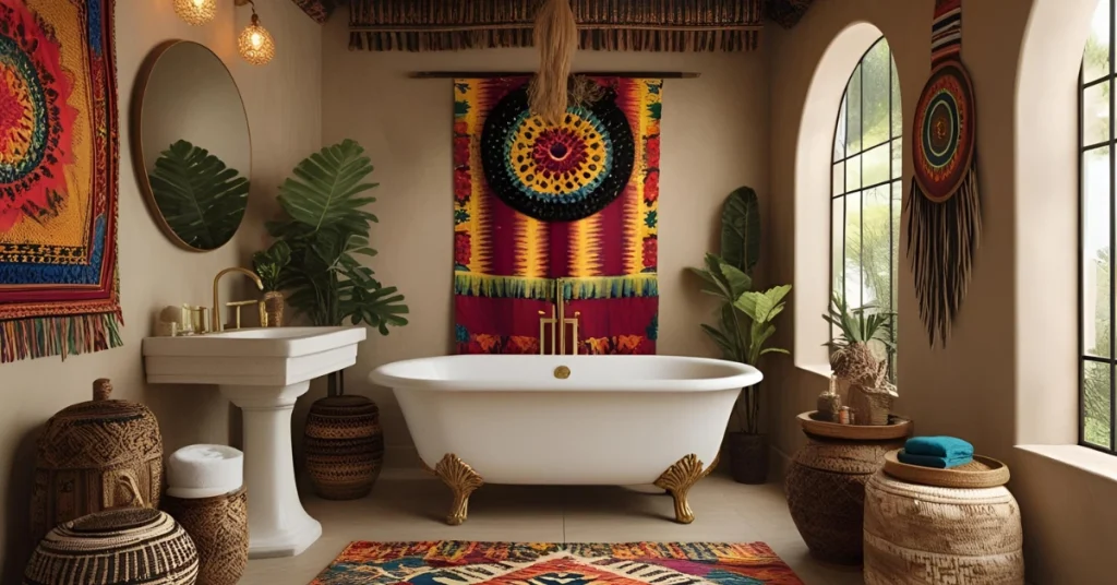 Stunning Afrohemian Bathroom Ideas
