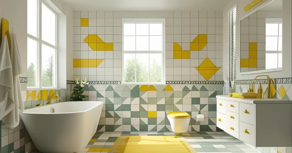 Mid-Century Modern Bathroom