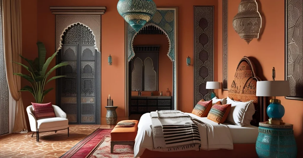 Moroccan Bedroom Design