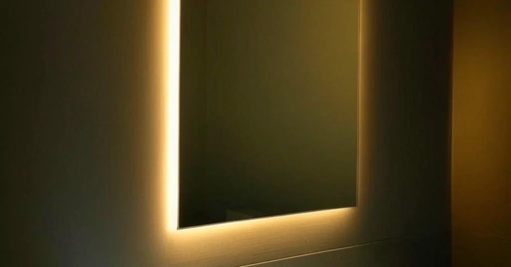 Install a Backlit Mirror for Drama