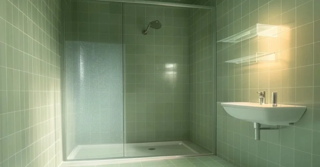 Sage Green and Glass for a Modern Twist