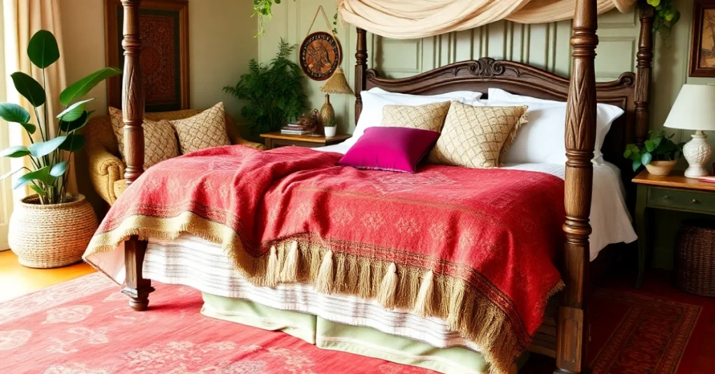 Budget-Friendly Bohemian Bedroom