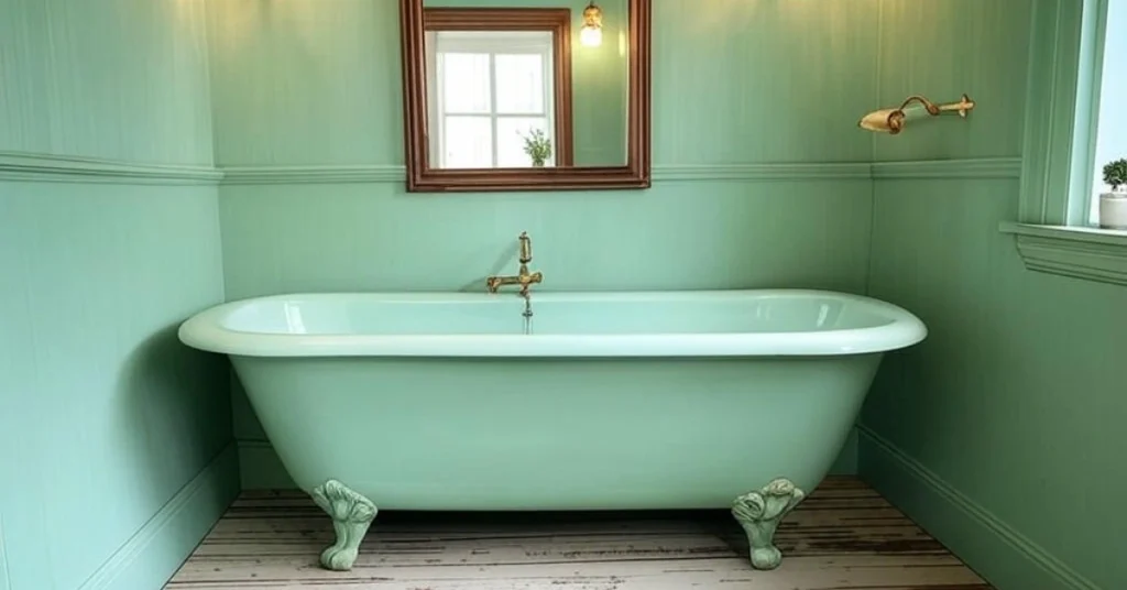 Sage Green and Vintage Elements for Charm