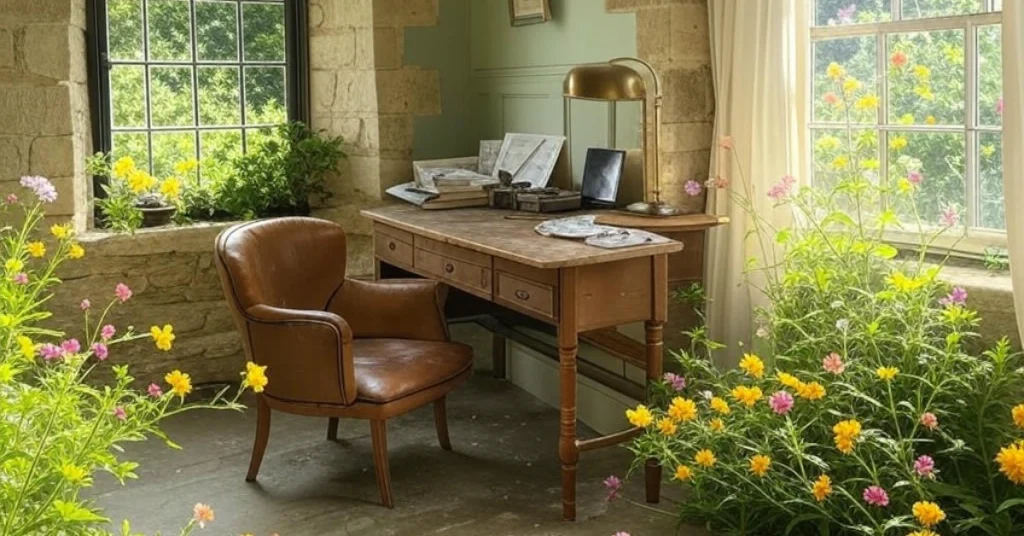 Real-World Examples of English Countryside Home Offices