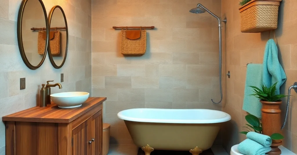 Sustainability in 1970s Bathroom Design