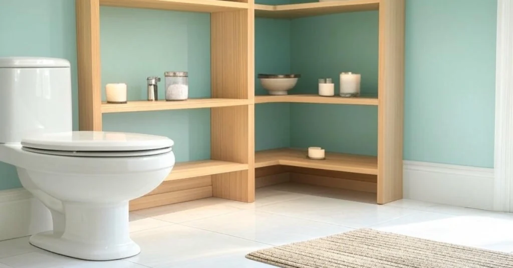 Use Open Shelving for an Airy Feel