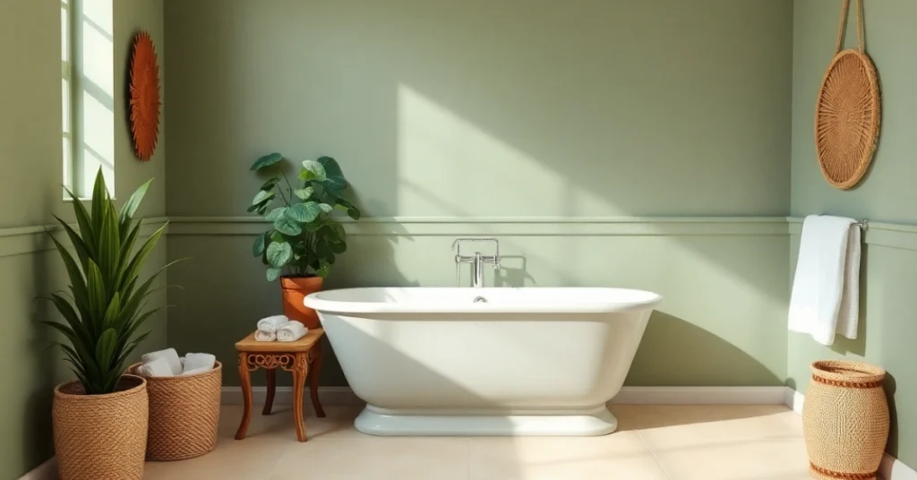 Why Choose Sage Green for Your Bathroom?