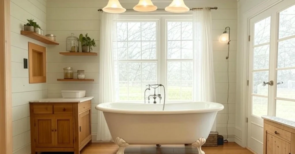 What Defines a Cottage Bathroom?