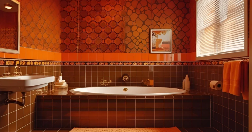 The Essence of 1970s Bathroom Design: A Historical Snapshot