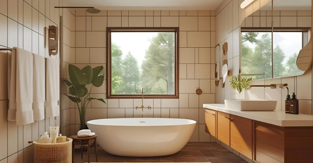Defining Features of Mid-Century Modern Bathrooms