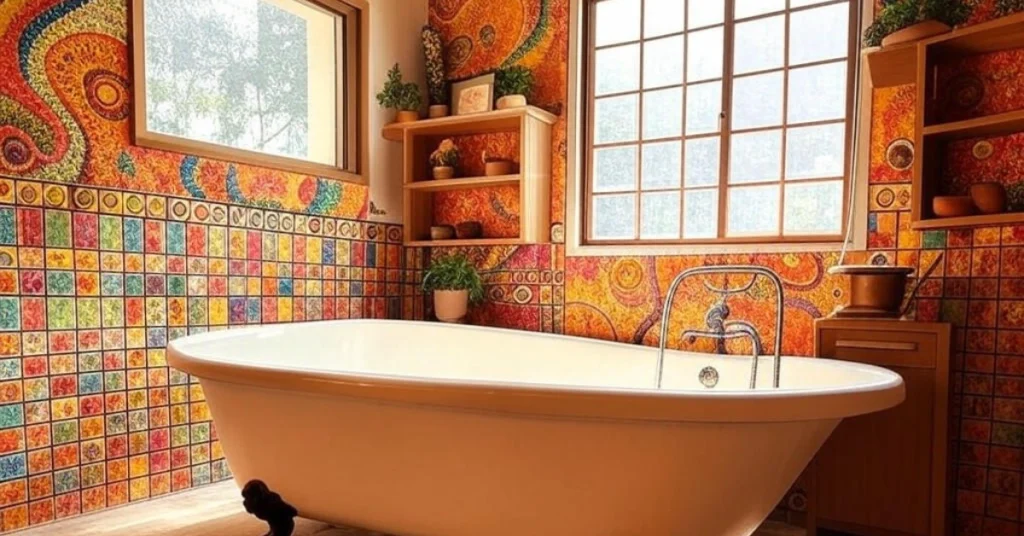 Why Choose an Afrohemian Bathroom?