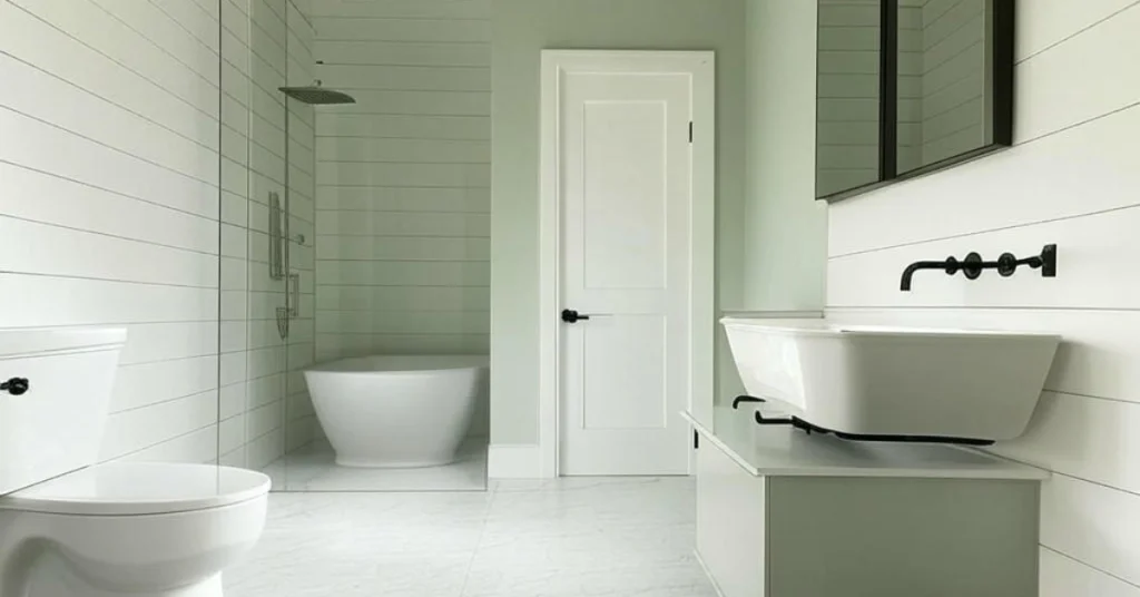 Sage Green and White for a Classic Combo