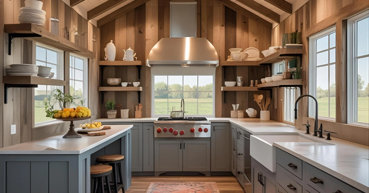 30 Stunning Modern Barndominium Kitchen Designs