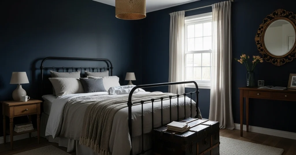 Bedroom: A Moody Sanctuary