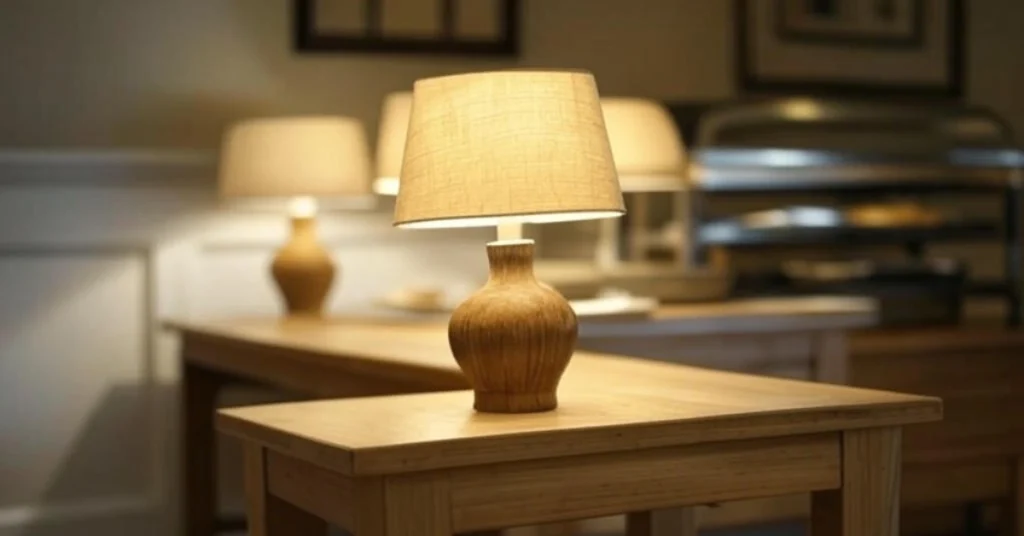 Table Lamps on Buffets