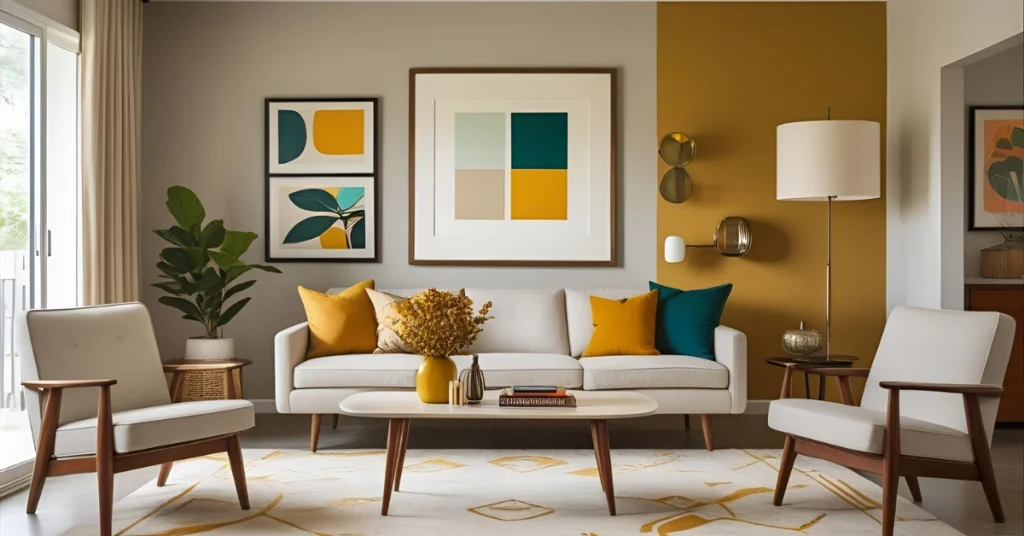 Use a Neutral Color Palette with Pops of Color