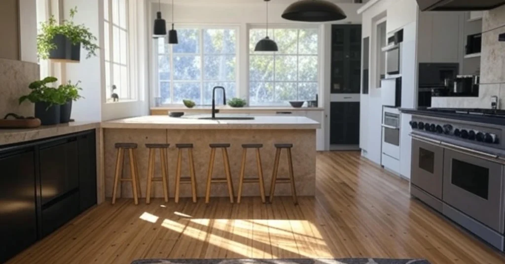 Modern Organic Kitchen