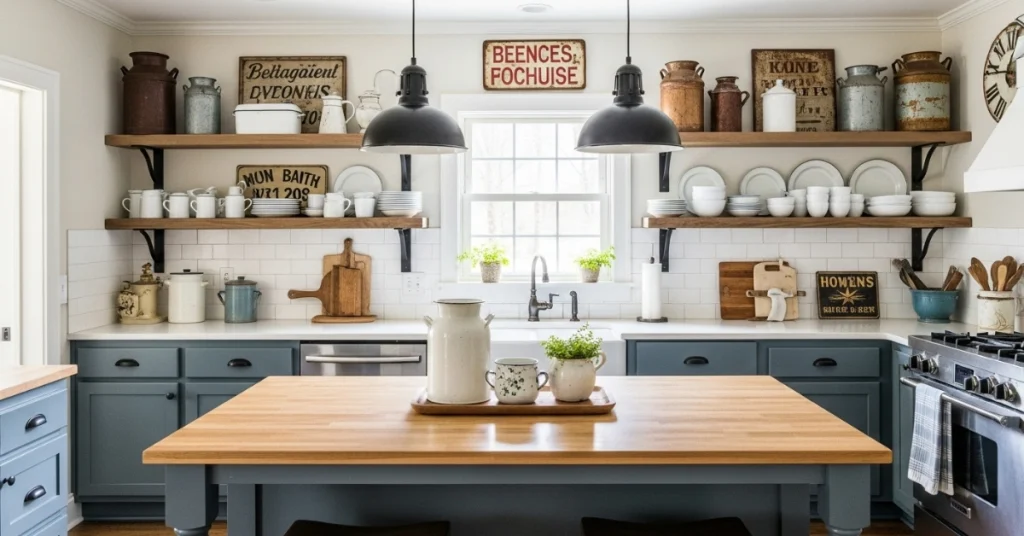 Personalize with Vintage Decor