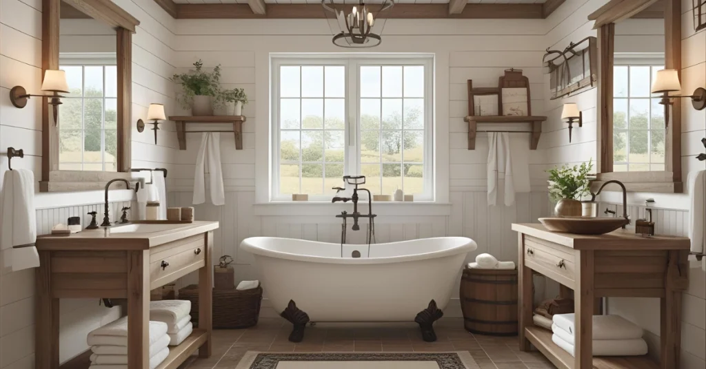 Farmhouse Bathroom Design