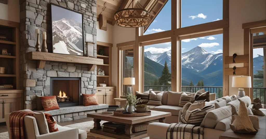 Cozy Mountain Home Interior Design