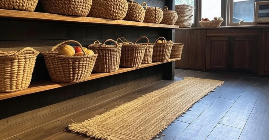 Woven Baskets and Rugs