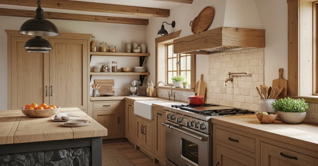What Defines a Rustic Kitchen?